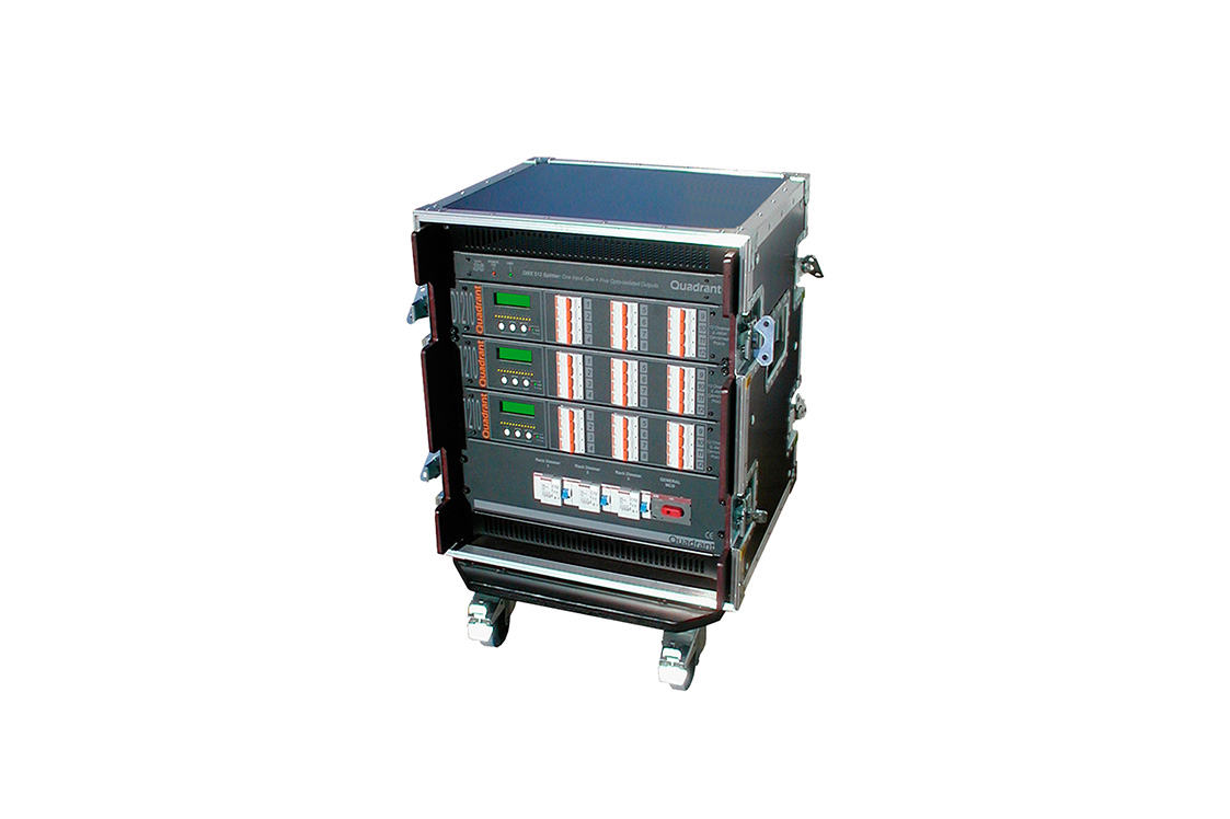 dimmers em flight case - dr2410 | dr3610 | dr4810