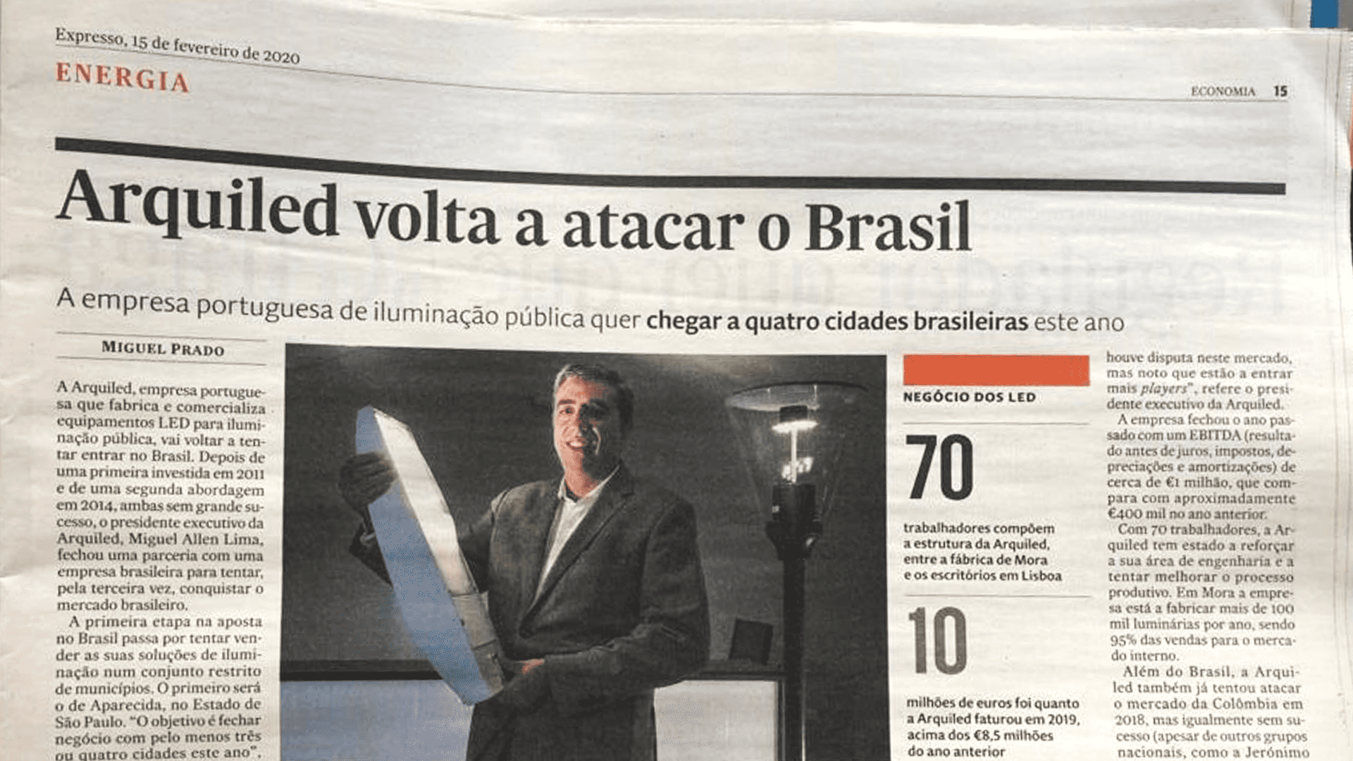 Arquiled volta a atacar no Brasil - Semanário expresso