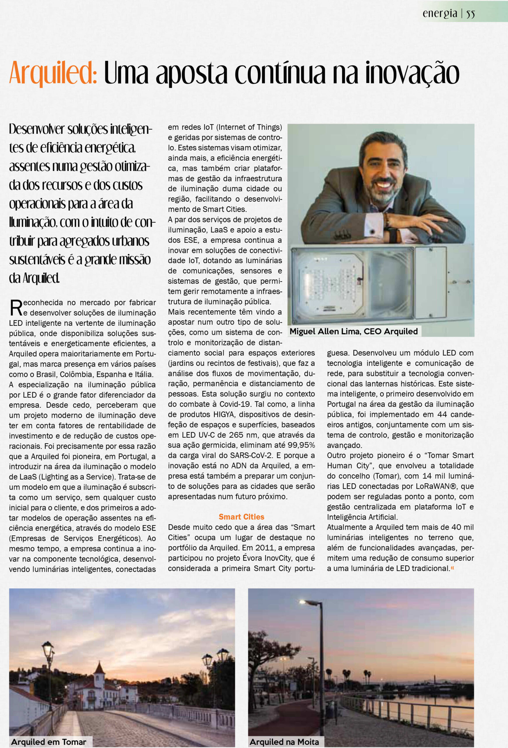 Arquiled - Entrevista - Revista Ambiente